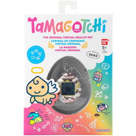 Bandai Tamagotchi Angel Lovely - Mascota Virtual Angelgotchi, 3ª Generación, Edición Coleccionable con Minijuegos y Diseño Angel