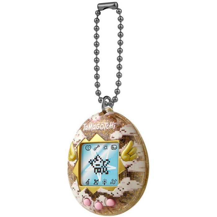 Bandai Tamagotchi Angel Lovely - Mascota Virtual Angelgotchi, 3ª Generación, Edición Coleccionable con Minijuegos y Diseño Angel