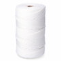 Edm Cordón trenzado poliéster granete blanco, calibre 6 mm x 200 m