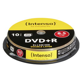 Intenso GmbH DVD+R DL 8,5GB 8x 10 unidades Cakebox