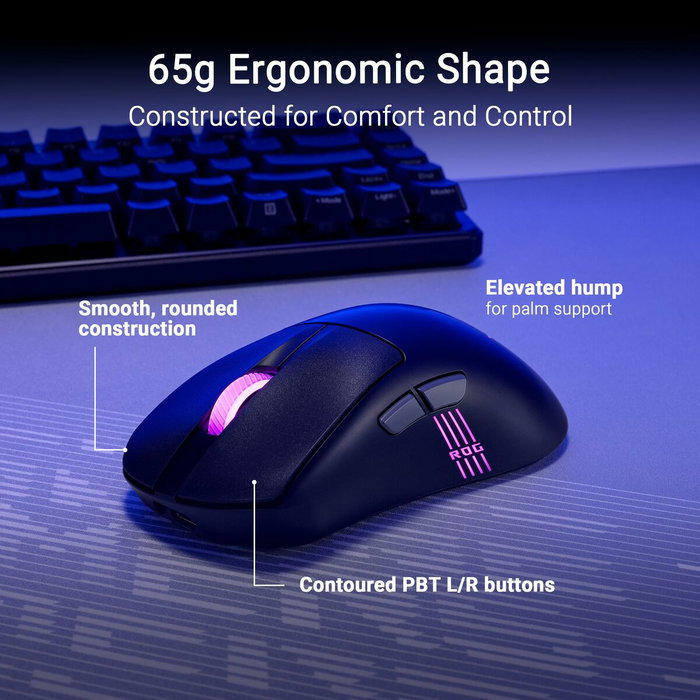 Asus ROG Keris II Origin BLK Ratón de Juego para Mano Derecha