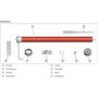 Superrollo Motor para persiana enrollable SR20906 con mando RM10MSB, 40 mm, 10 Nm