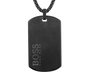 Boss Collar de Acero Inoxidable Negro 61cm