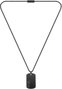 Boss Collar de Acero Inoxidable Negro 61cm