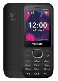 Maxcom MM 142L Teléfono Móvil Candybar 2.4 Pulgadas Cámara 0.3MP Dual SIM Negro