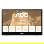 AOC Monitor 16T3EA 15.6" WLED IPS Full HD 1920x1080 USB-C 4 ms VESA Negro