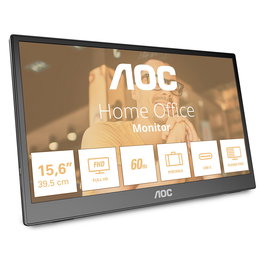 AOC Monitor 16T3EA 15.6" WLED IPS Full HD 1920x1080 USB-C 4 ms VESA Negro