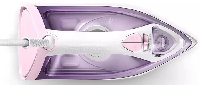 Philips Plancha de Vapor Serie 3000 DST3010/30 Blanco y Púrpura