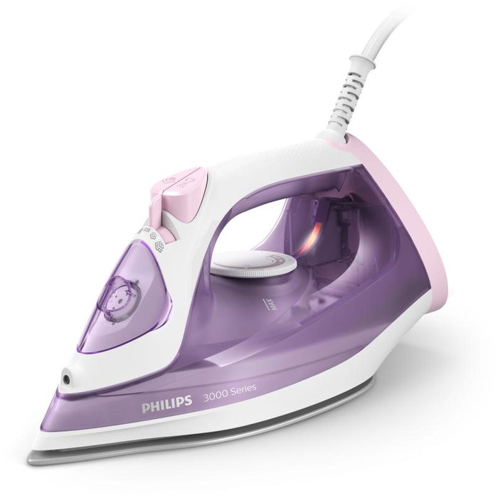 Philips Serie 3000 DST3010 Plancha de Vapor 2000W Violeta y Blanco