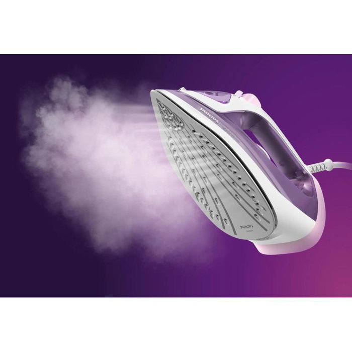 Philips Serie 3000 DST3010 Plancha de Vapor 2000W Violeta y Blanco
