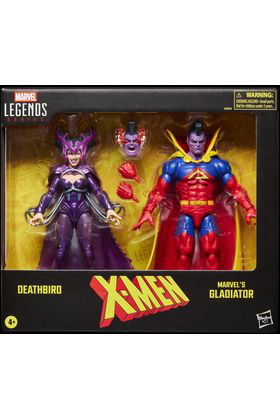 Hasbro Marvel Legends Series Set de 2 figuras Deathbird y Gladiator de 15 cm