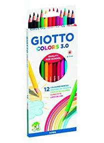 Giotto Lápices de Colores Colors 3.0 Estuche 12 Unidades Giotto Lápices de Colores Colors 3.0 Estuche 12 Unidades