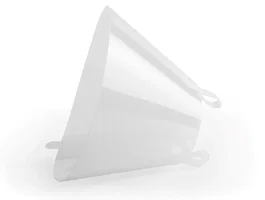 Kruuse Collar Isabelino Transparente para Perro, Pack 10 Unidades, 10 cm, Referencia 841001, Polipropileno, Visión Panorámica