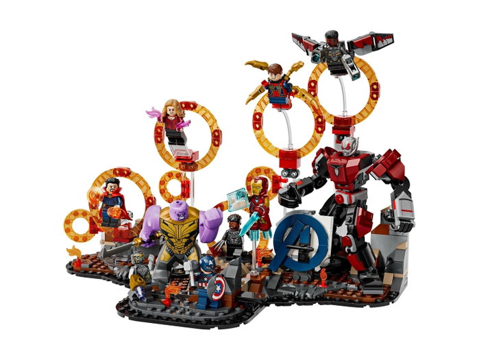 LEGO 76323 Vengadores: La Resistencia Final, Marvel