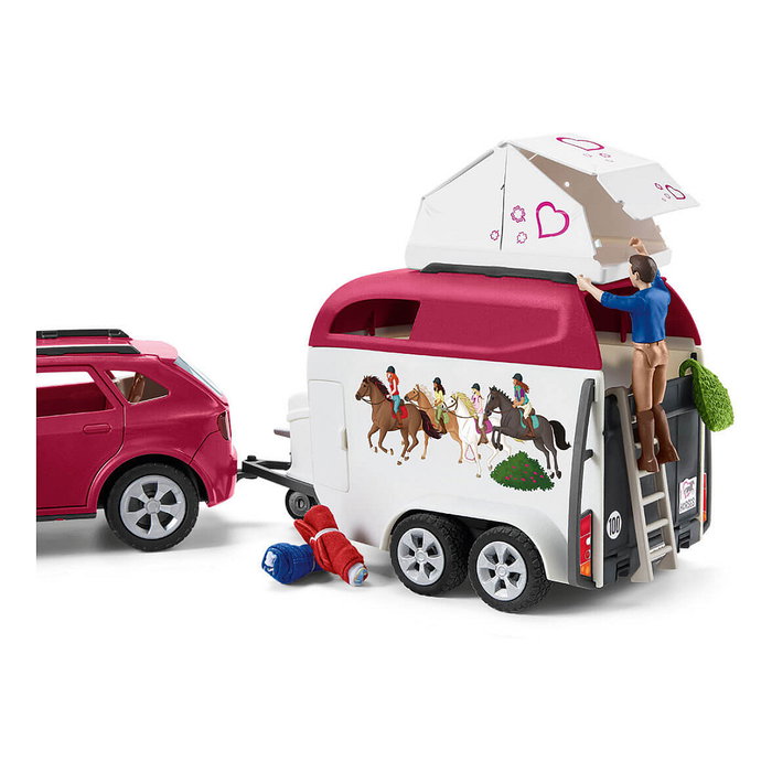 Schleich Horse Club 42535 Gran Viaje Ecuestre con Coche y Remolque Schleich Horse Club 42535 Gran Viaje Ecuestre con Coche y Remolque