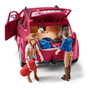 Schleich Horse Club 42535 Gran Viaje Ecuestre con Coche y Remolque