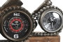 DKD Home Decor Reloj de Sobremesa Metal Surtido de 2 Unidades