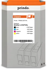 Prindo Multipack de tintas Classic Negro, Cian, Magenta, Amarillo
