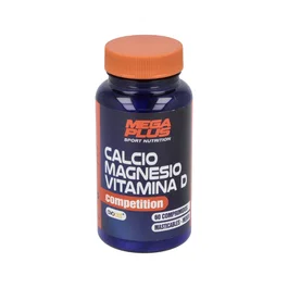 MEGA PLUS Calcio, Magnesio y Vitamina D competition 60 comprimidos masticables sabor menta