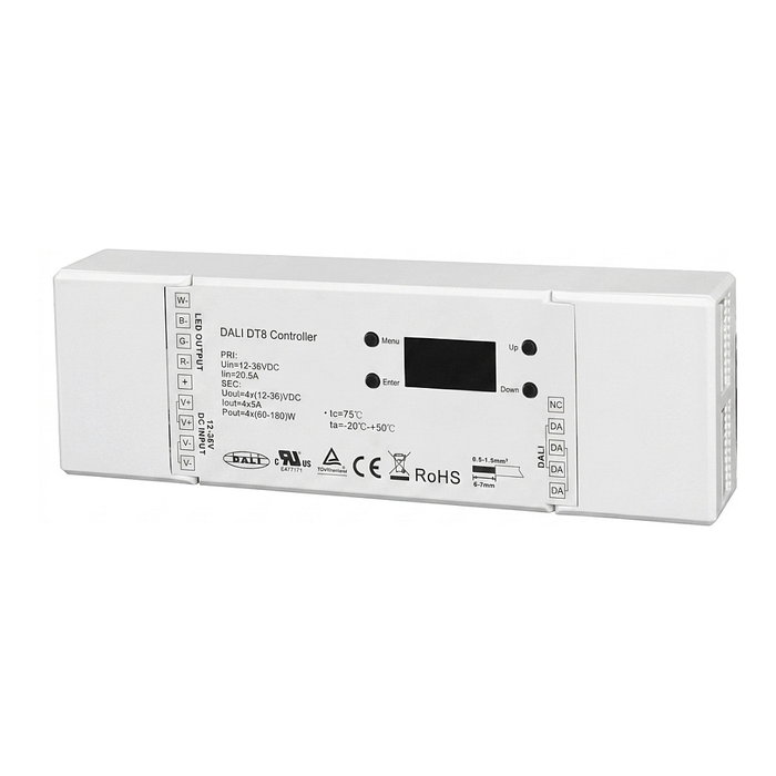 Synergy21 Synergy 21 LED Serie EOS 07 DALI Controller DT8 RGB/W OLED Controller Synergy21 Synergy 21 LED Serie EOS 07 DALI Controller DT8 RGB/W OLED Controller