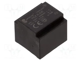 BREVE TUFVASSONS Transformador TEZ 500mVA 230VAC a 9V 55mA para PCB