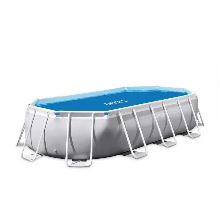 Intex UTF00148 Lona de Burbujas para Piscina Ovalada 4.00m x 2.00m