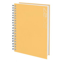 EDEUSTO Agenda Anual 2027 Matra Beta Wire-O Tapa Dura Amarillo
