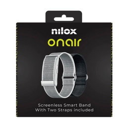 Nilox ONAIR Pulsera Inteligente sin Pantalla Plata