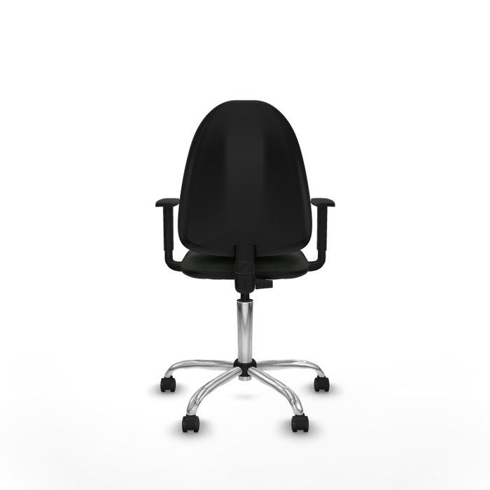 PIQUERAS Y CRESPO Silla de Oficina Aýna Negra con Brazos 1D PIQUERAS Y CRESPO Silla de Oficina Aýna Negra con Brazos 1D