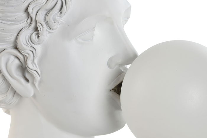 DKD Home Decor Lámpara Sobremesa Moderno Blanco 21 x 33 x 29 cm