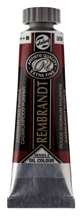 Rembrandt Rojo Cadmio Púrpura 309 Óleo Tubo 15 ml Rembrandt Rojo Cadmio Púrpura 309 Óleo Tubo 15 ml