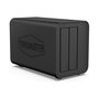 TerraMaster D5 Hybrid - Enclosure de almacenamiento NAS/DAS de 5 bahías Diskless (2.5/3.5/M.2), USB-C 3.2 Gen 2, 10 Gb/s, RAID 0/1/JBOD, Hasta 68 TB, Soporte macOS/Windows/Linux