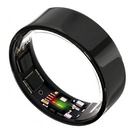 Ultrahuman Ring Air Anillo Inteligente para Mujeres y Hombres Negro Aster Talla 13 Seguimiento de Sueño y Fitness Wearable