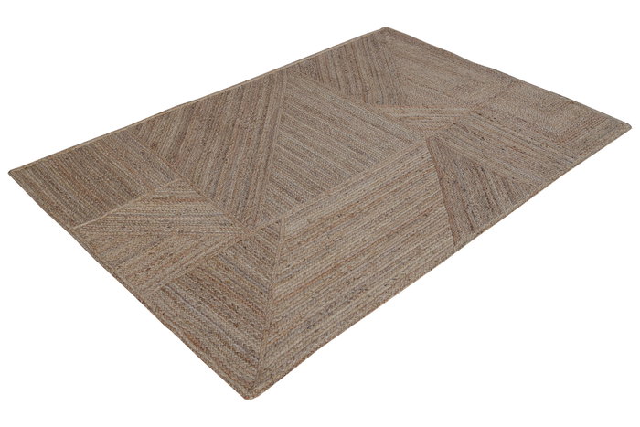 DKD Home Decor Alfombra de Yute Natural 160x230 cm Antideslizante
