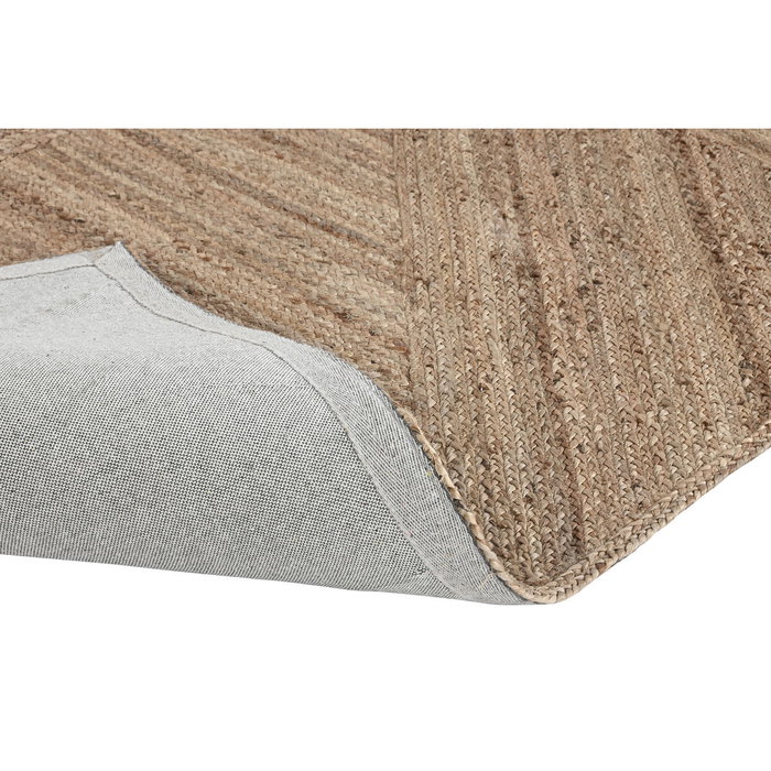 DKD Home Decor Alfombra de Yute Natural 160x230 cm Antideslizante