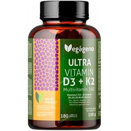 VEGAGENO D3-K2 Multivitamina 360 180 Cap.