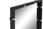 DKD Home Decor Espejo Negro Dorado 5 x 96.5 x 64.5 cm (Espejo 62x94 cm)