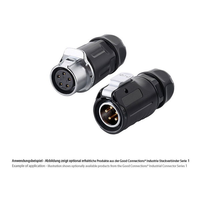 GoodConnections Industrie-Buchsen-St. S1 - Power 5-Pin M20