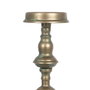 Ixia Portavelas Decoración Oro Viejo Metal