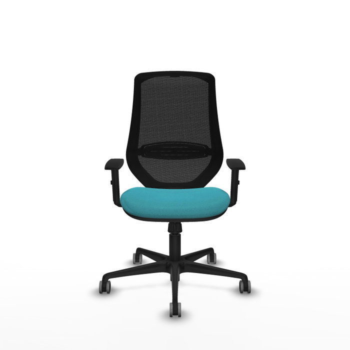 PIQUERAS Y CRESPO Silla de oficina Mardos Turquesa con mecanismo Sincro PIQUERAS Y CRESPO Silla de oficina Mardos Turquesa con mecanismo Sincro