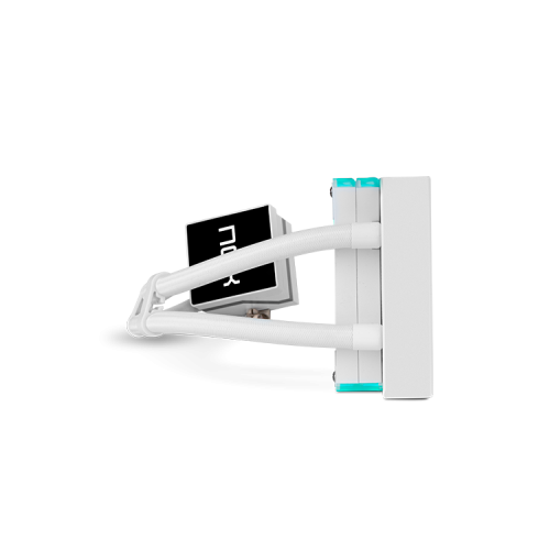 NOX Hummer M-240 LCD Kit RL Magnético ARGB Blanco Refrigeración Líquida AIO 240 mm con Pantalla LCD Personalizable de 3.4 pulgadas, PWM, Intel/AMD, Blanco