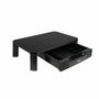 Tooq Soporte Elevador Multiusos TQMMPD02 con Cajón Negro