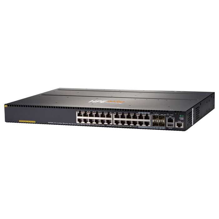 HPE Aruba 2930M Switch 24 Puertos Gigabit PoE+ Gestionado Capa L3, 20x RJ-45, 4x Combo SFP, 1 Ranura de Expansión, Rack 1U