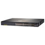 HPE Aruba 2930M Switch 24 Puertos Gigabit PoE+ Gestionado Capa L3, 20x RJ-45, 4x Combo SFP, 1 Ranura de Expansión, Rack 1U