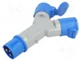 GOOBAY Divisor de potencia de 2 tomas, 16A, IP44