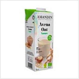 AMANDIN Bebida Vegetal De Avena Solo Avena 1Lt 6Uds. Bio