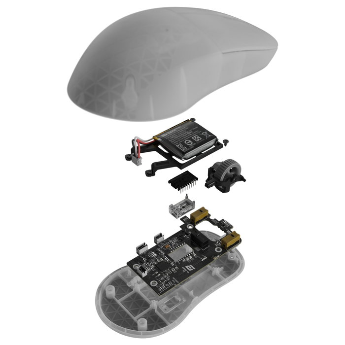 Endgame Gear XM2w 4k v2 Gaming Mouse - White Frost
