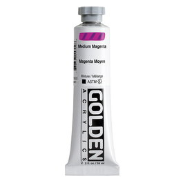 Golden Heavy Body Acrílico Magenta Medio 59 ml