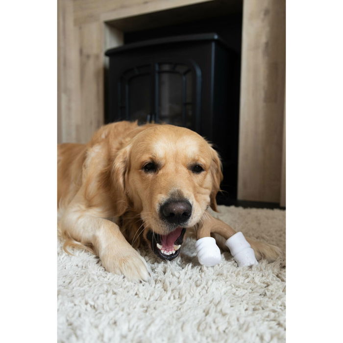 Mordedor de perro Nylabone Marrón Manteca de cacahuete L