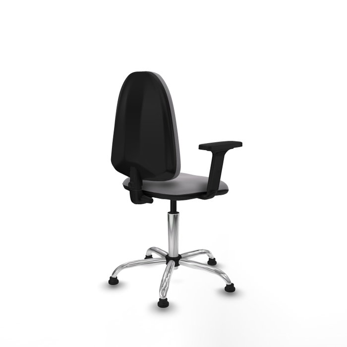 PIQUERAS Y CRESPO Silla de oficina Aýna Gris con Brazos 2D PIQUERAS Y CRESPO Silla de oficina Aýna Gris con Brazos 2D
